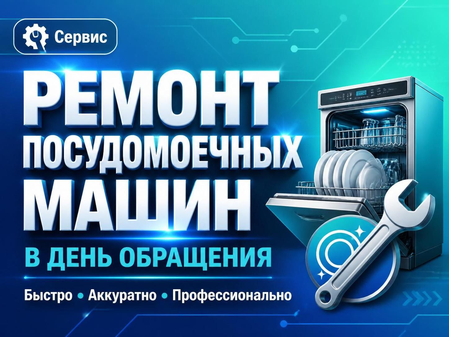 Ремонт посудомоечных машин в день обращения — Максим, фото