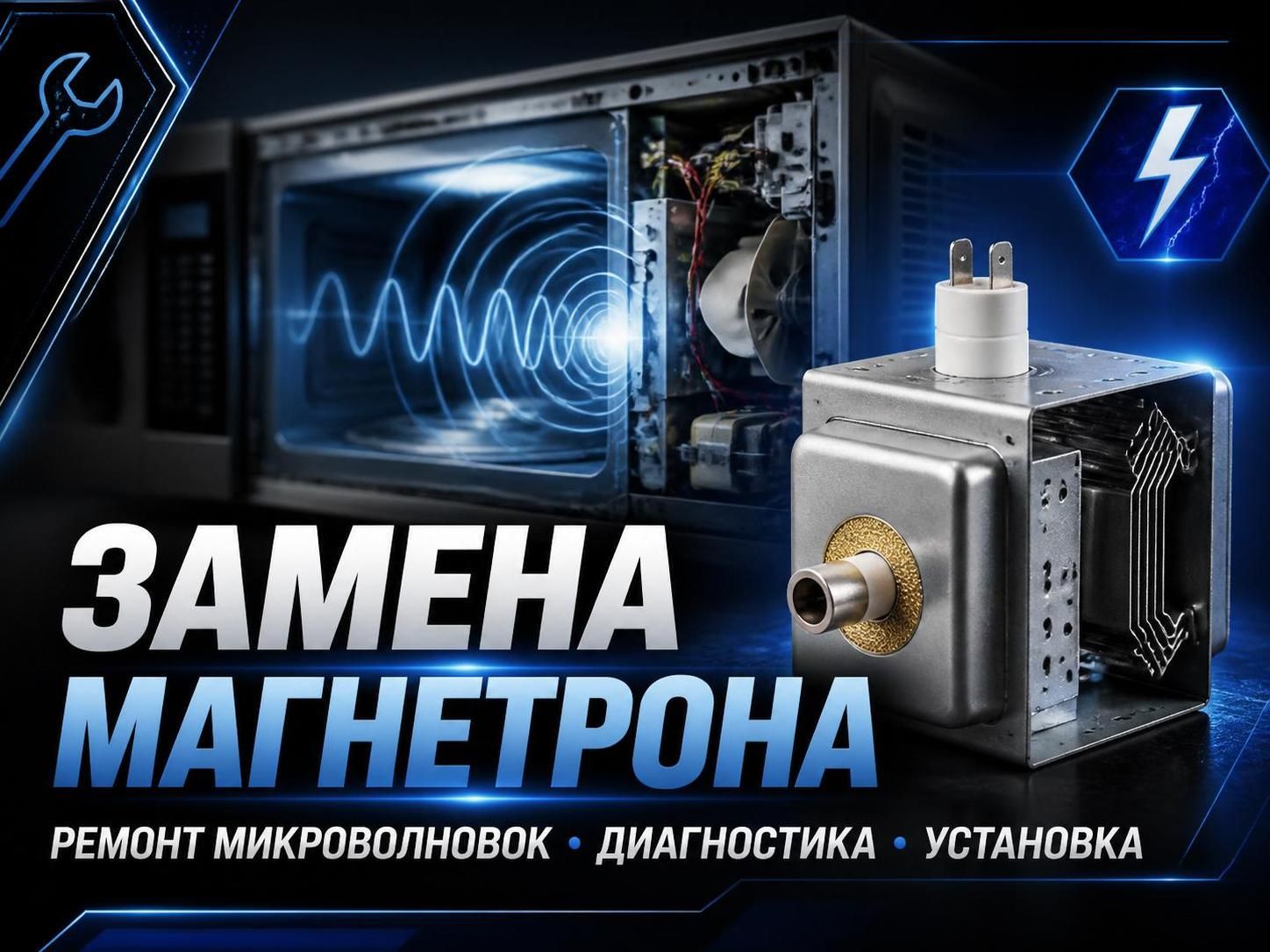 Замена магнетрона в микроволновке — Иван, фото