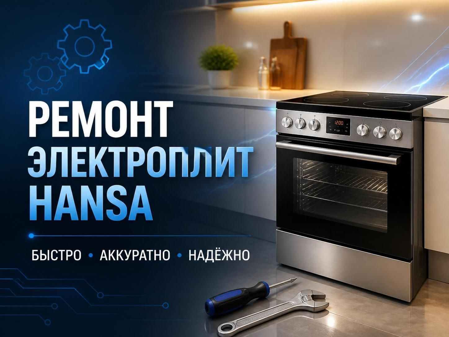 Ремонт электроплит Hansa — Иван, фото