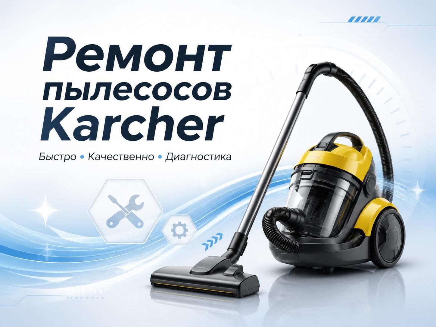 Ремонт пылесосов Karcher — Алексей, фото