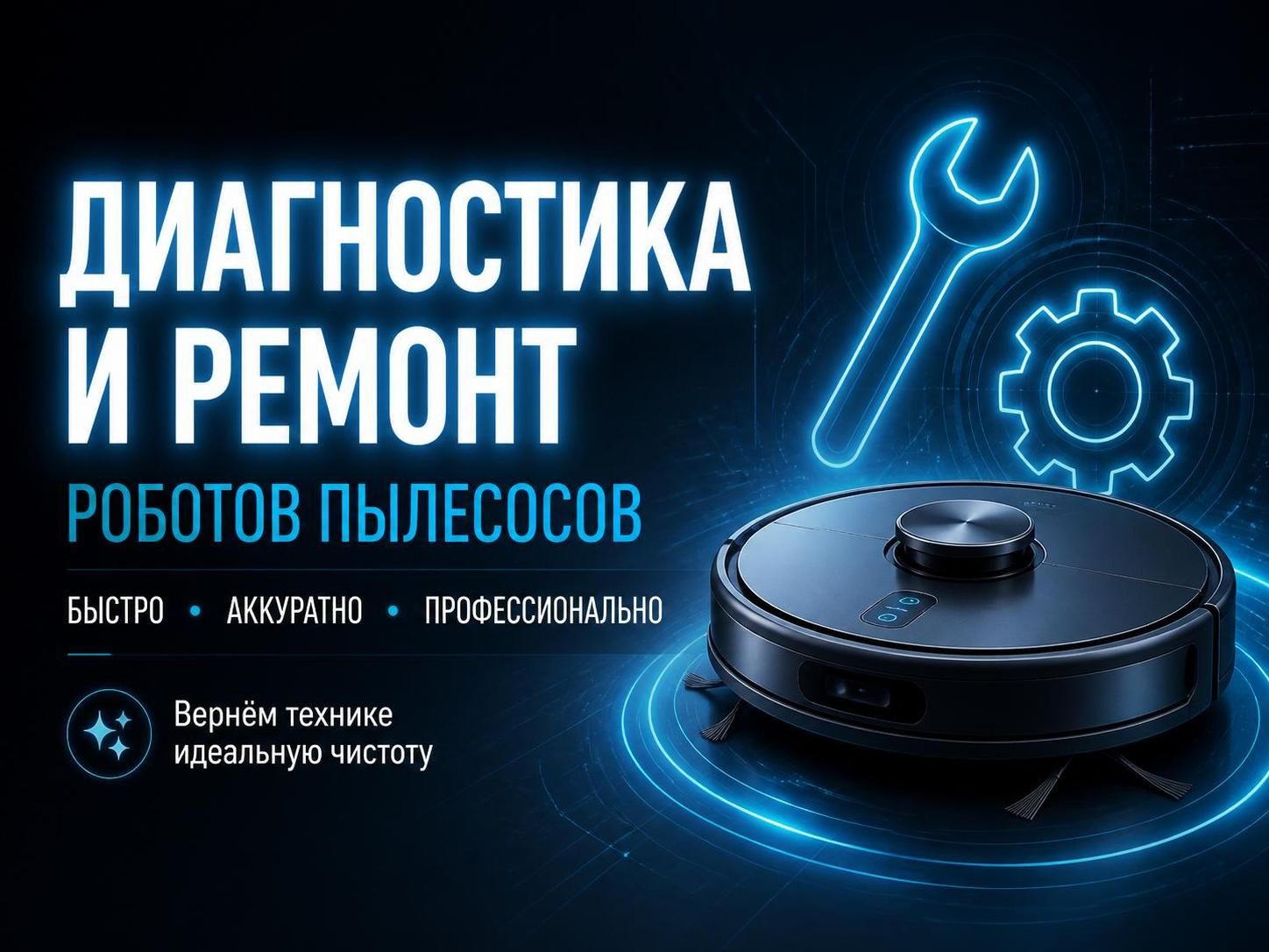 Диагностика и ремонт роботов пылесосов — Михаил, фото