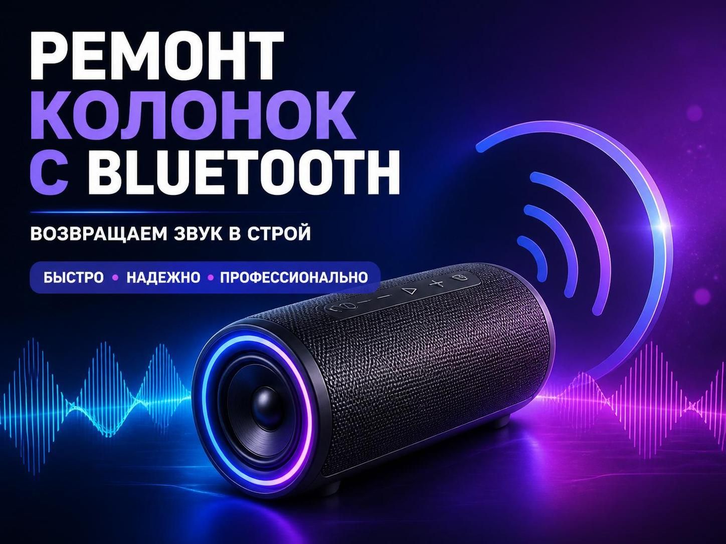 Ремонт колонок с Bluetooth — Николай, фото