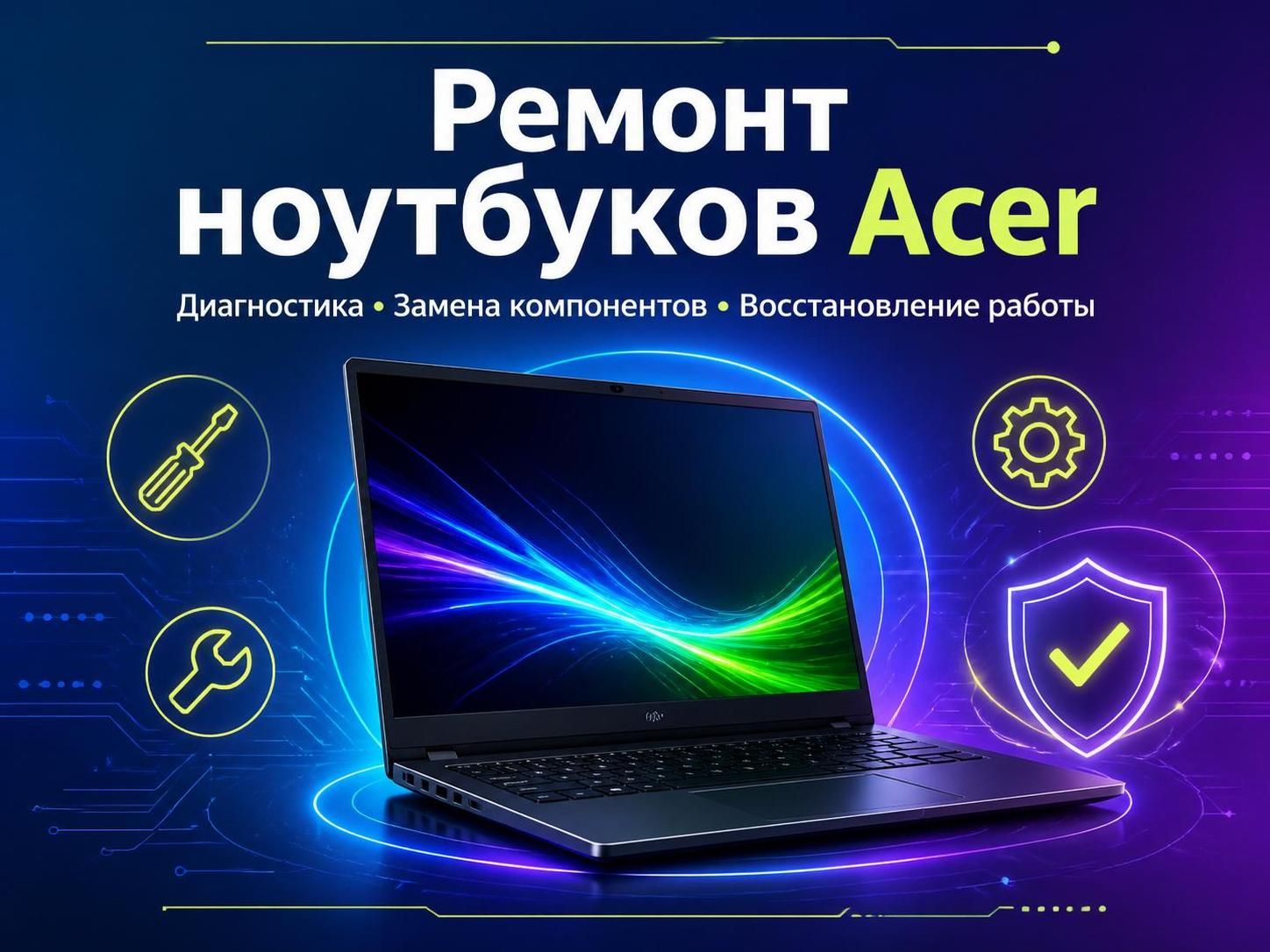 Ремонт ноутбуков Acer — Павел, фото