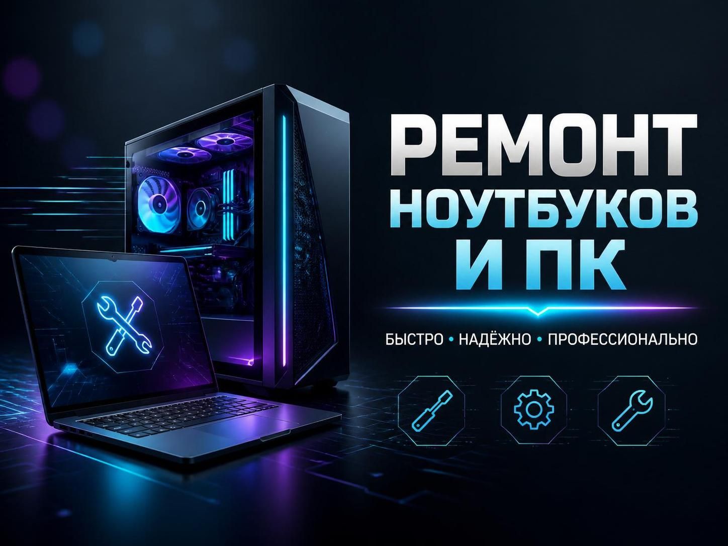 Ремонт ноутбуков и ПК — Георгий Поляков, фото