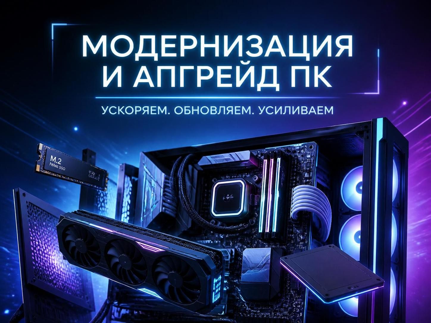 Модернизация и апгрейд ПК — Андрей, фото