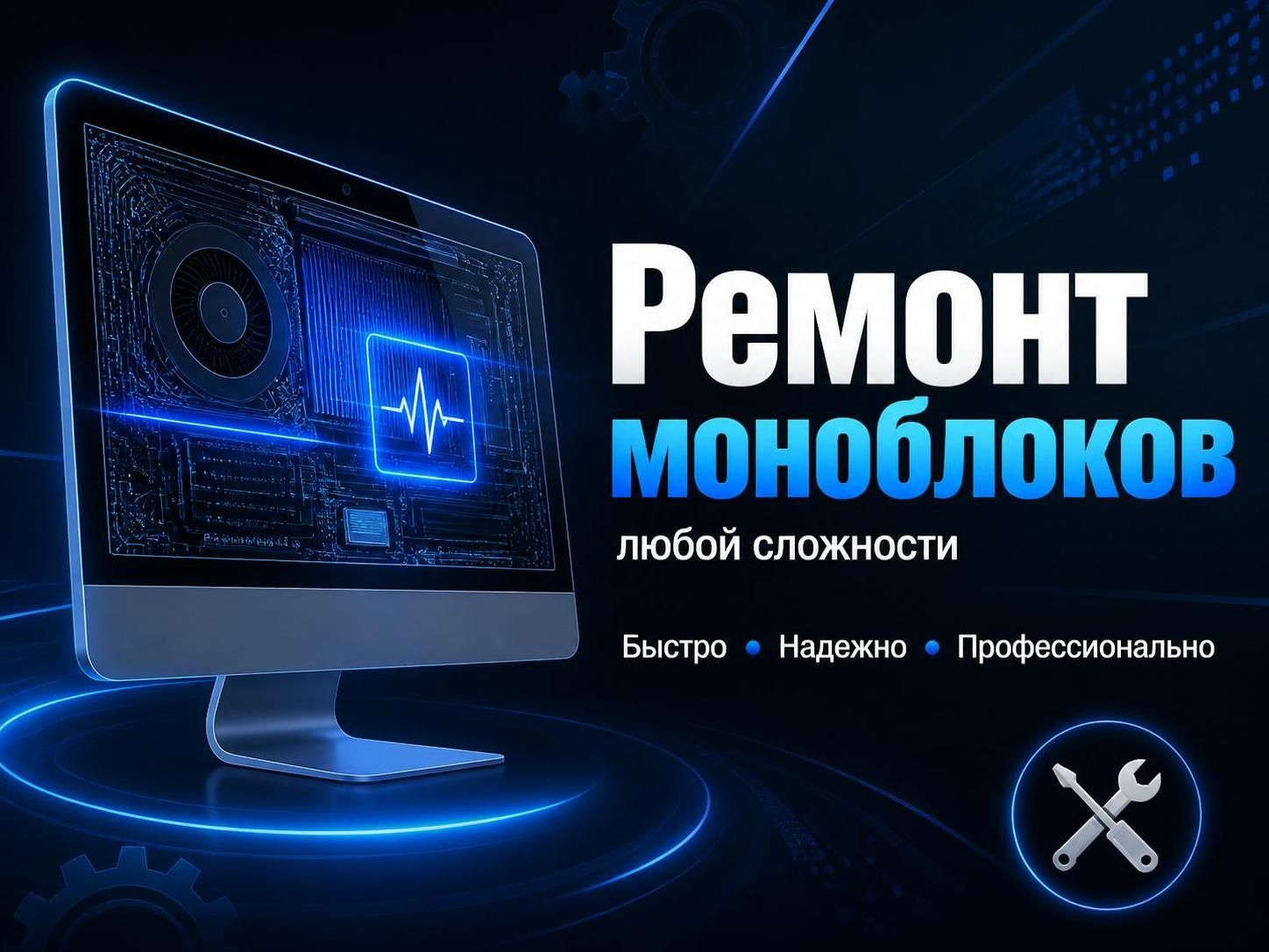 Ремонт моноблоков любой сложности — Дмитрий, фото