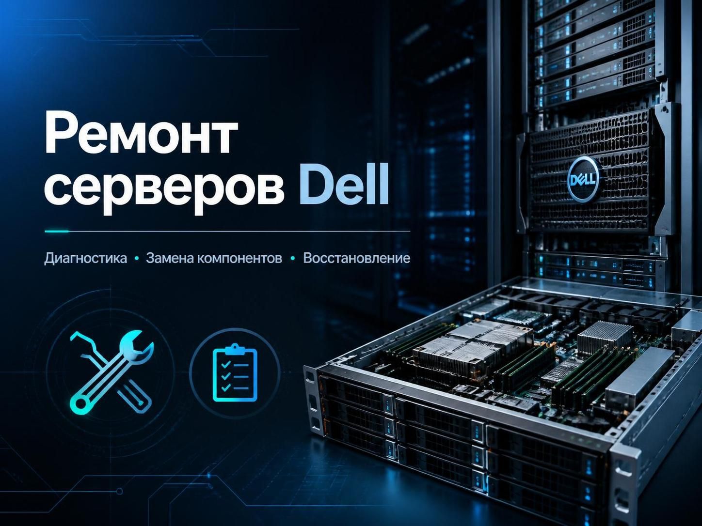 Ремонт серверов Dell — Владимир, фото