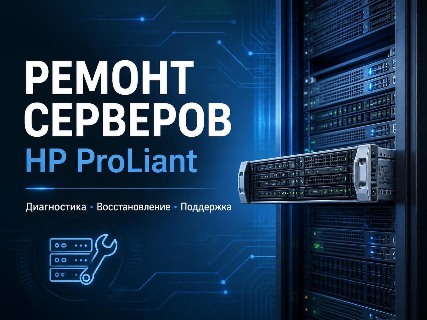 Ремонт серверов HP ProLiant — Олег, фото