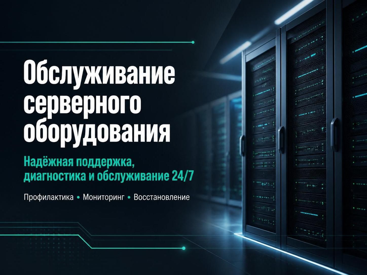 Обслуживание серверного оборудования — Сергей, фото