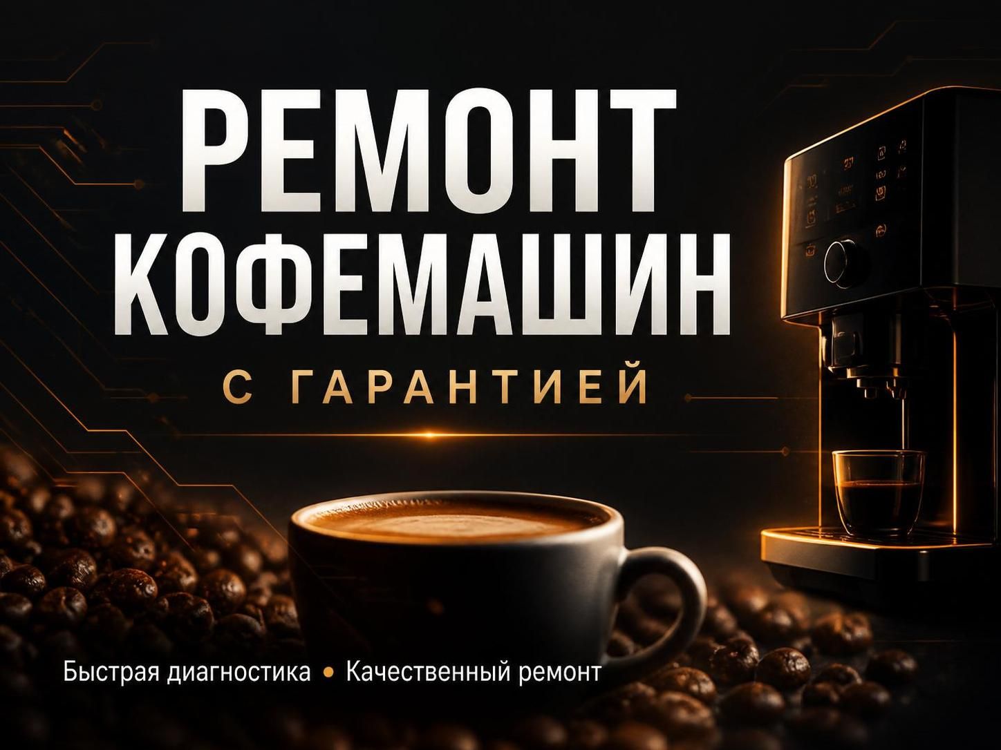 Ремонт кофемашин с гарантией — Михаил, фото