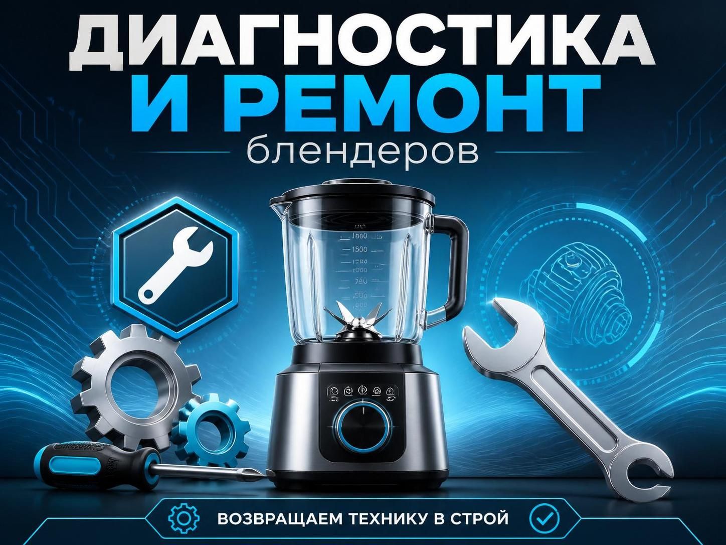 Диагностика и ремонт блендеров — Александр, фото