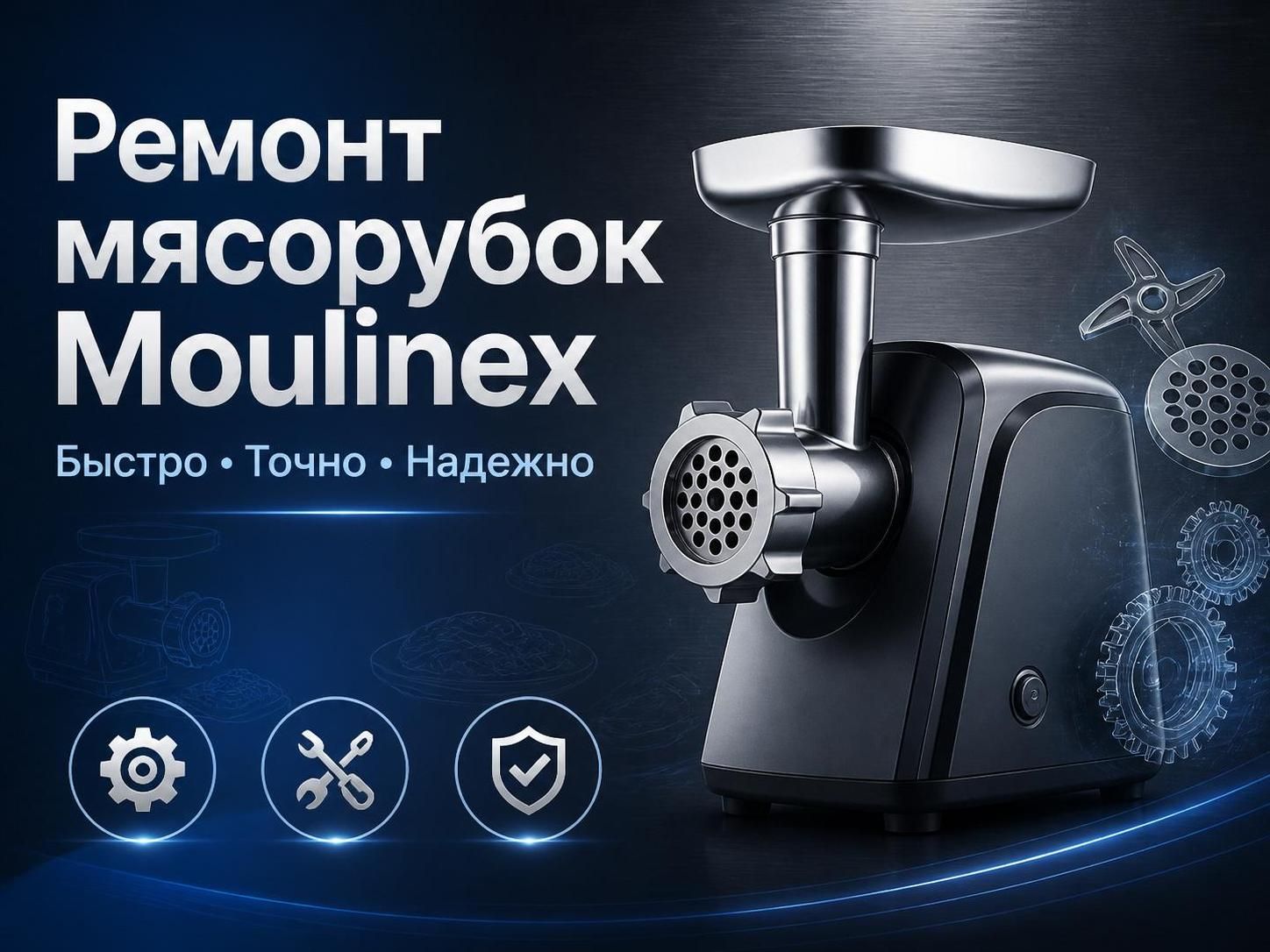 Ремонт мясорубок Moulinex — Андрей, фото
