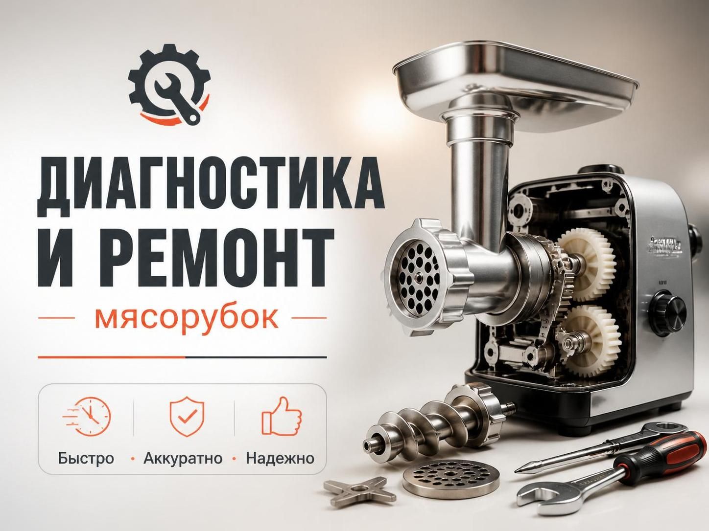 Диагностика и ремонт мясорубок — Иван, фото