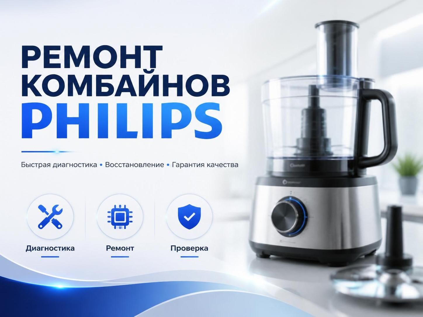 Ремонт комбайнов Philips — Олег, фото