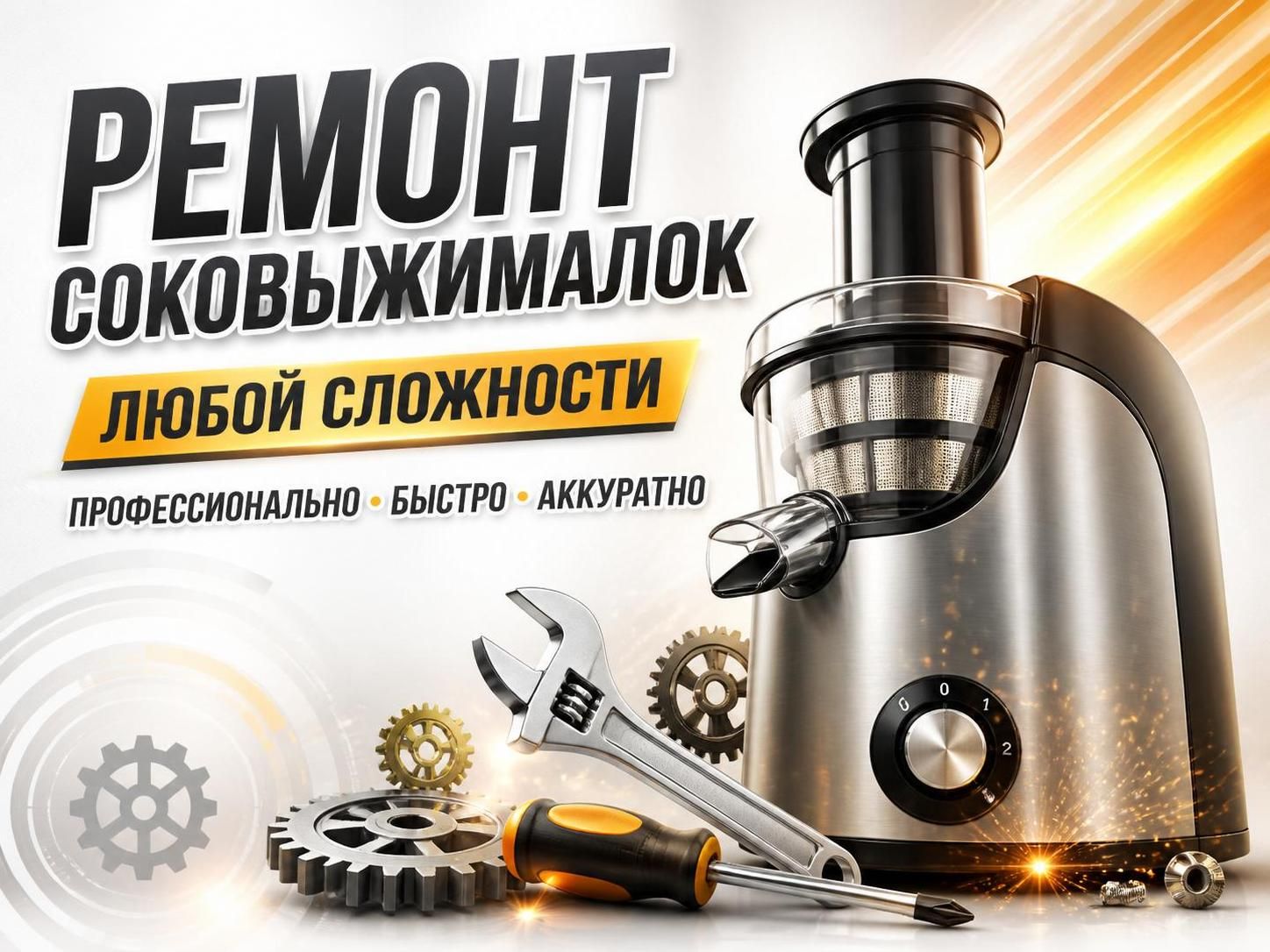 Ремонт соковыжималок любой сложности — Дмитрий, фото
