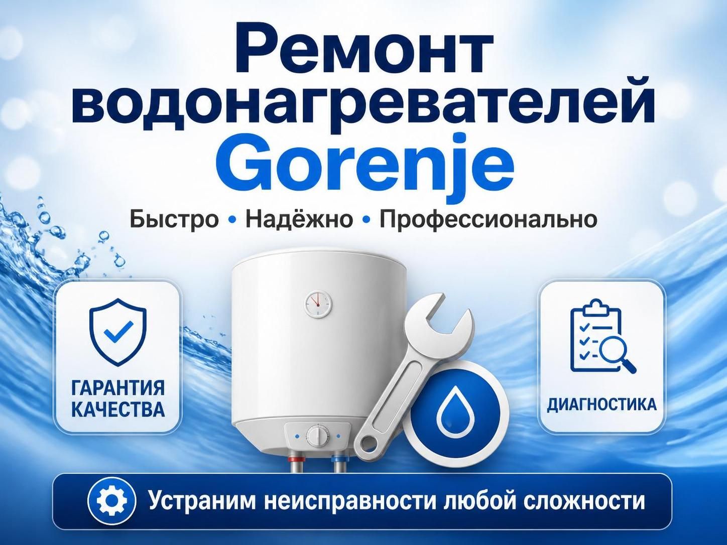 Ремонт водонагревателей Gorenje — Иван, фото