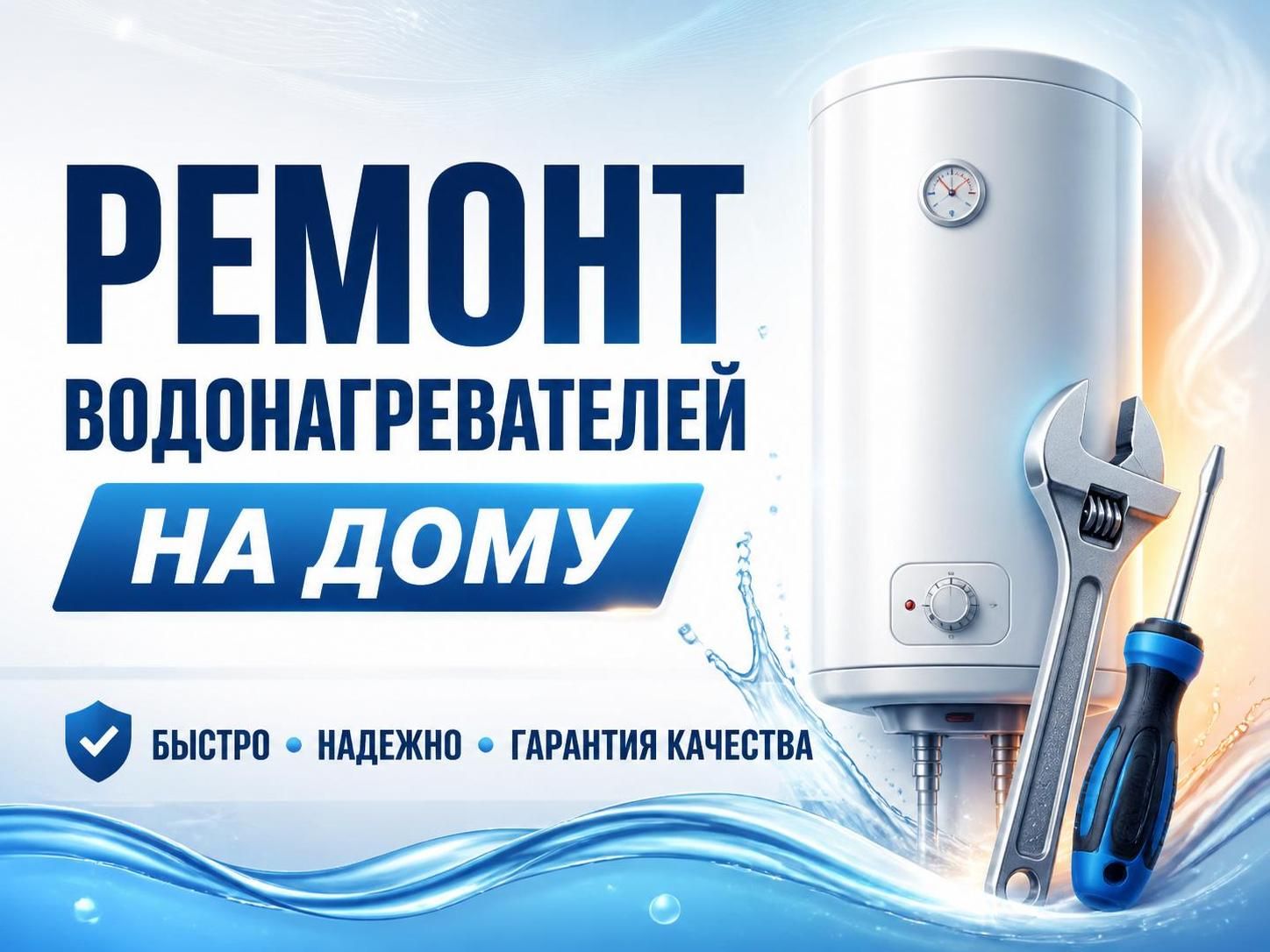 Ремонт водонагревателей на дому — Иван, фото