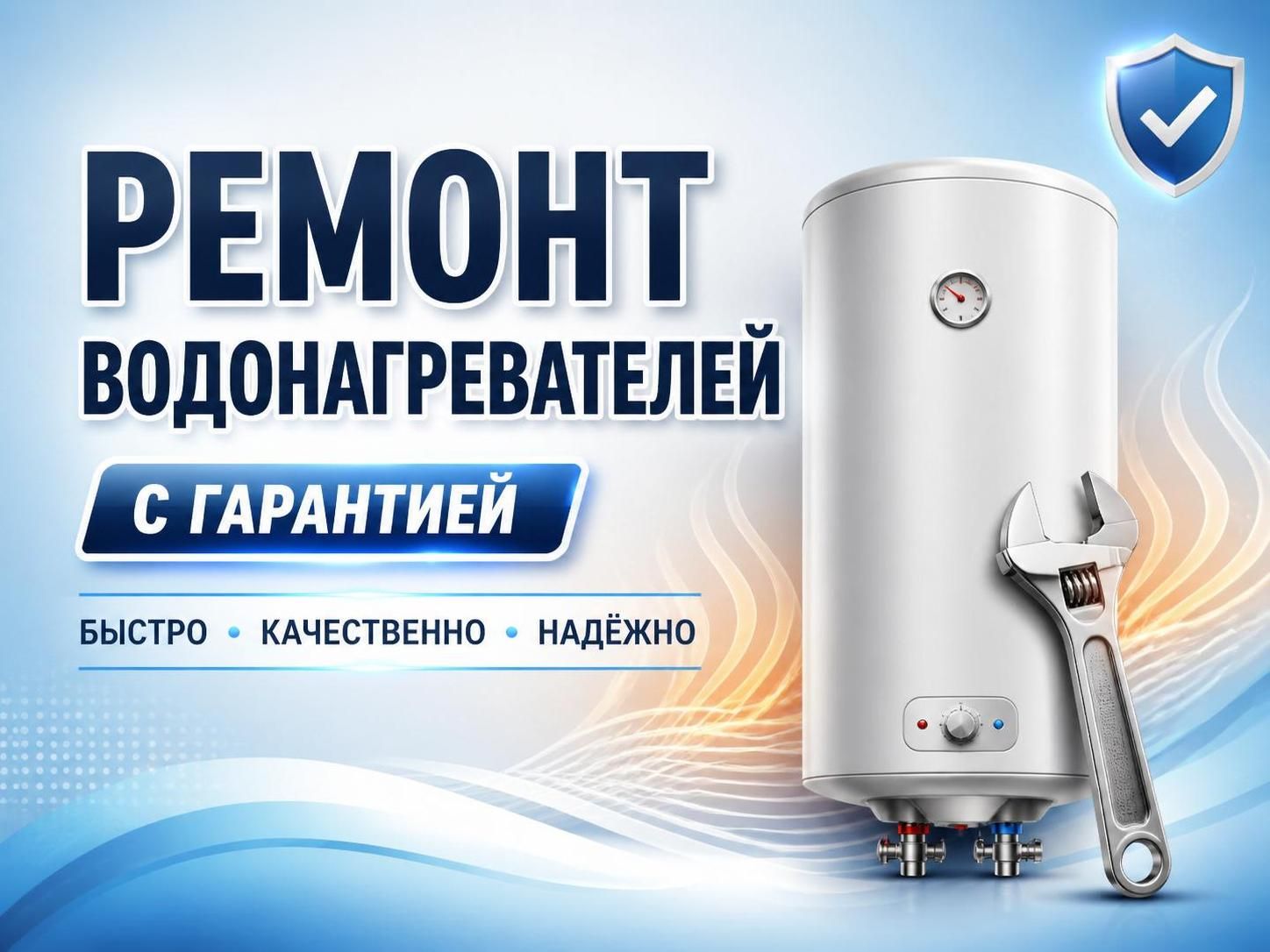 Ремонт водонагревателей с гарантией — Евгений, фото