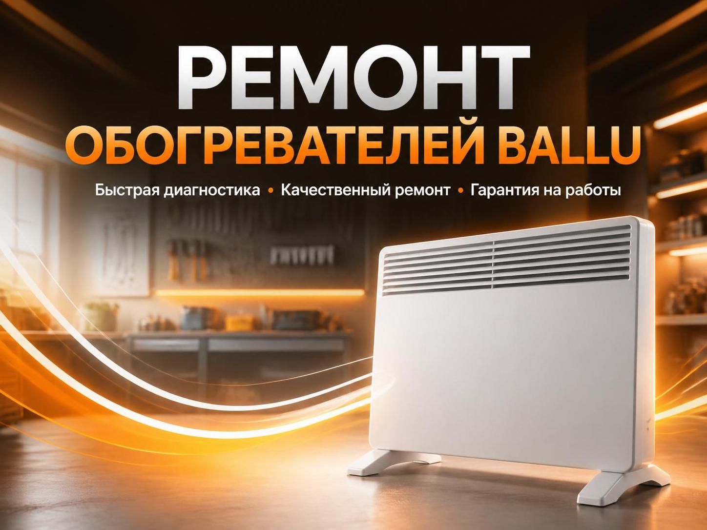 Ремонт обогревателей Ballu — Артём, фото