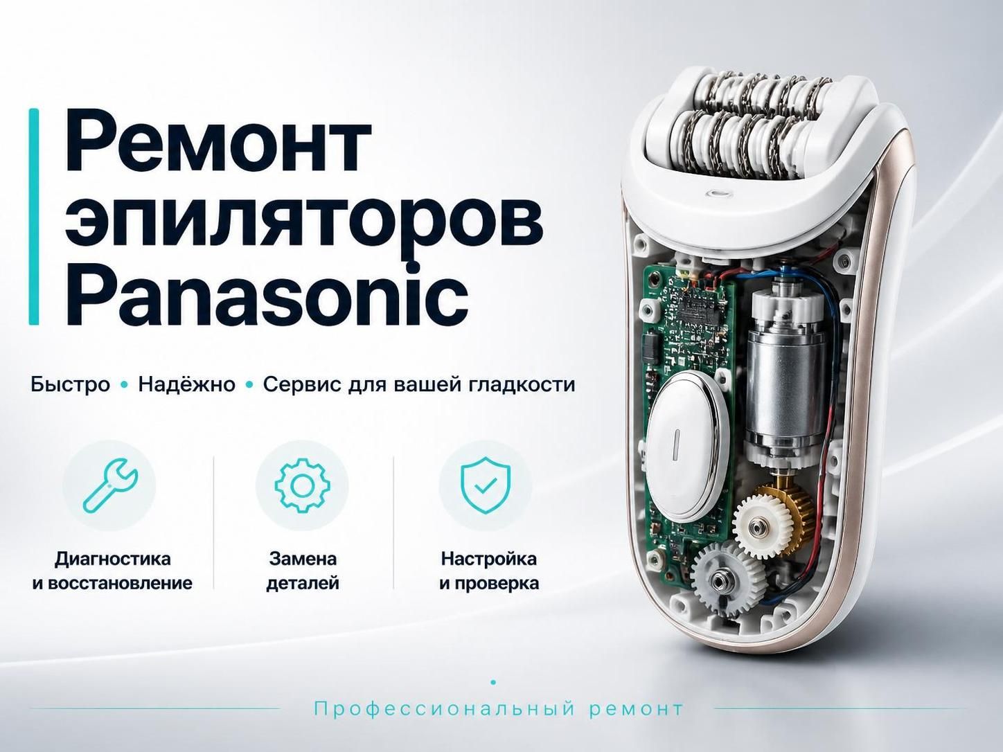 Ремонт эпиляторов Panasonic — Олег, фото