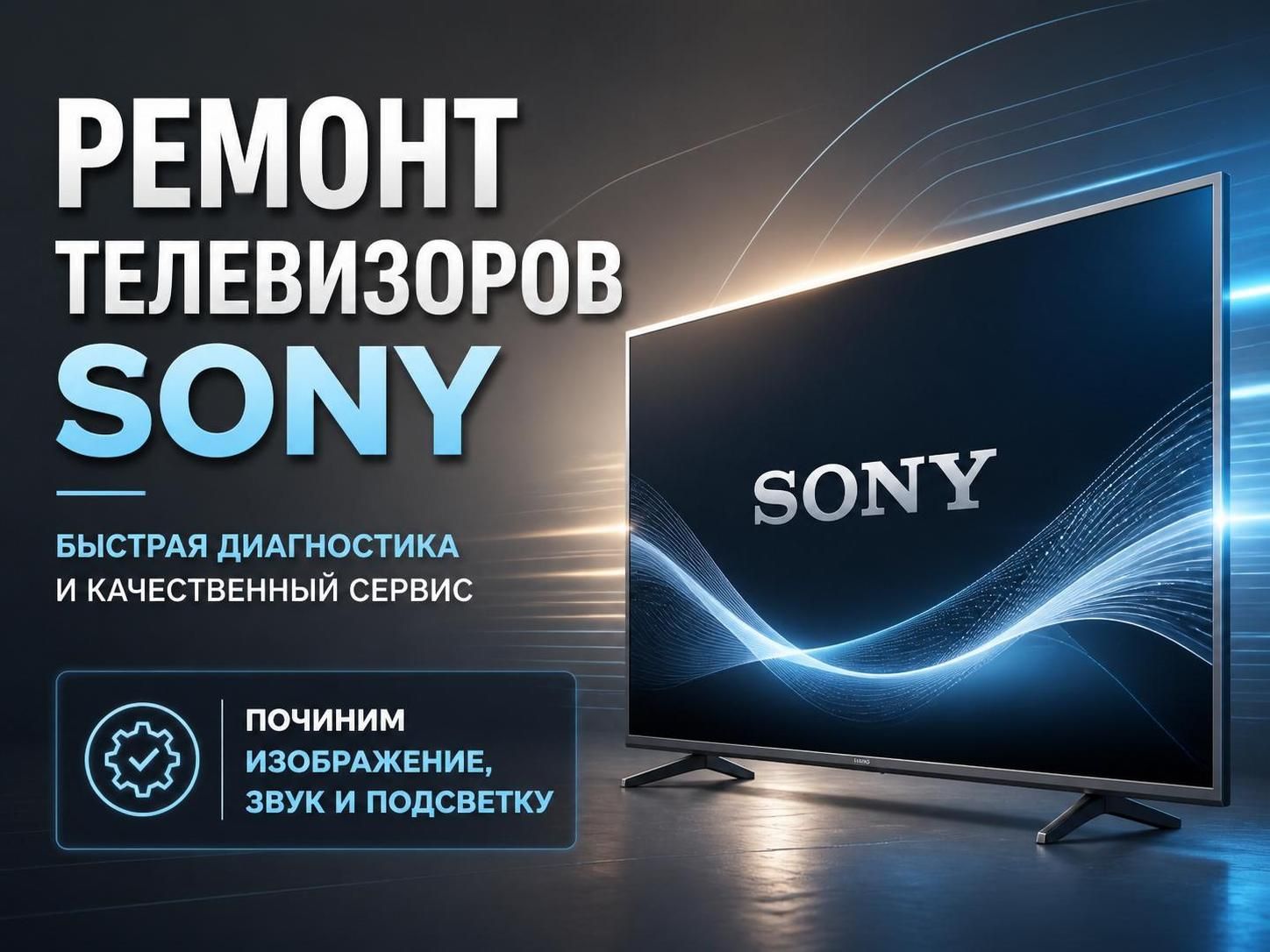 Ремонт телевизоров Sony — Андрей, фото