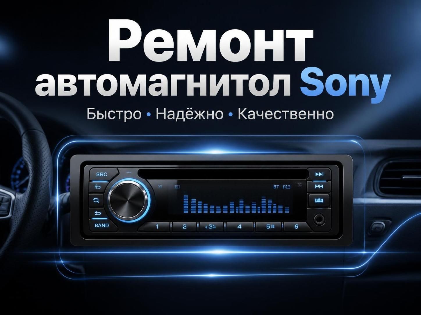 Ремонт автомагнитол Sony — Михаил, фото