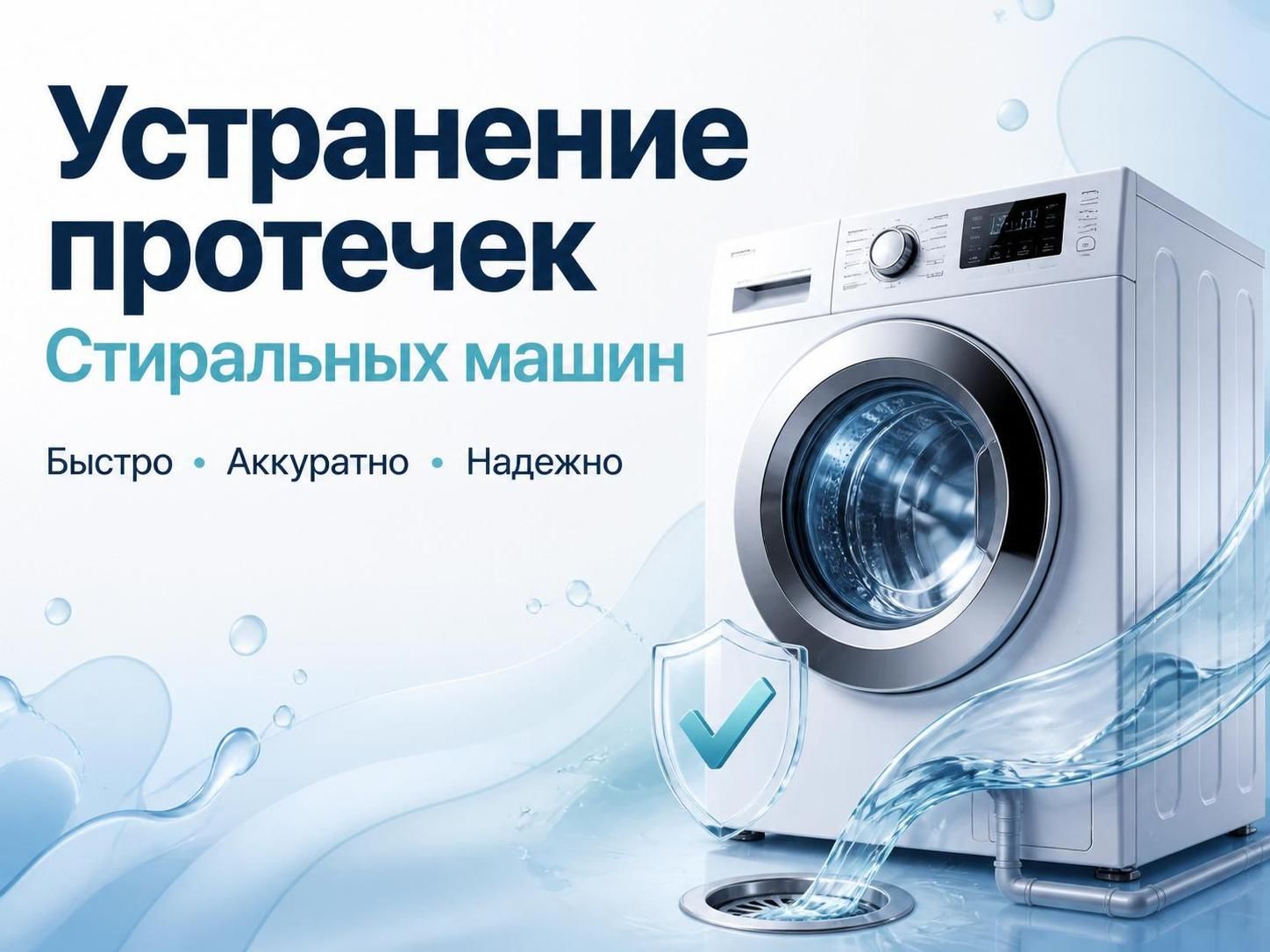 Устранение протечек стиральных машин — Дмитрий, фото