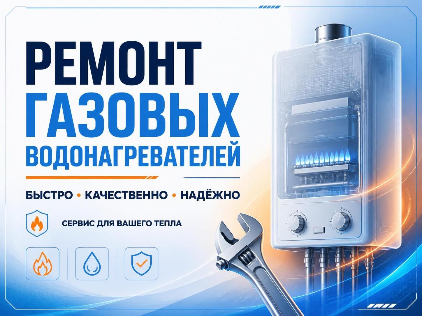 Ремонт газовых водонагревателей — Сергей, фото