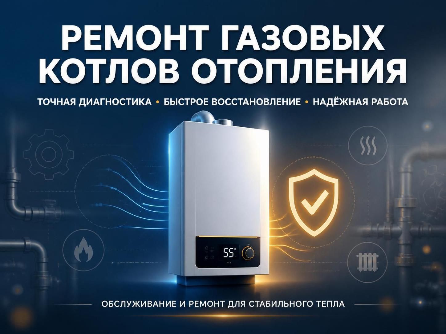 Ремонт газовых котлов отопления — Иван, фото