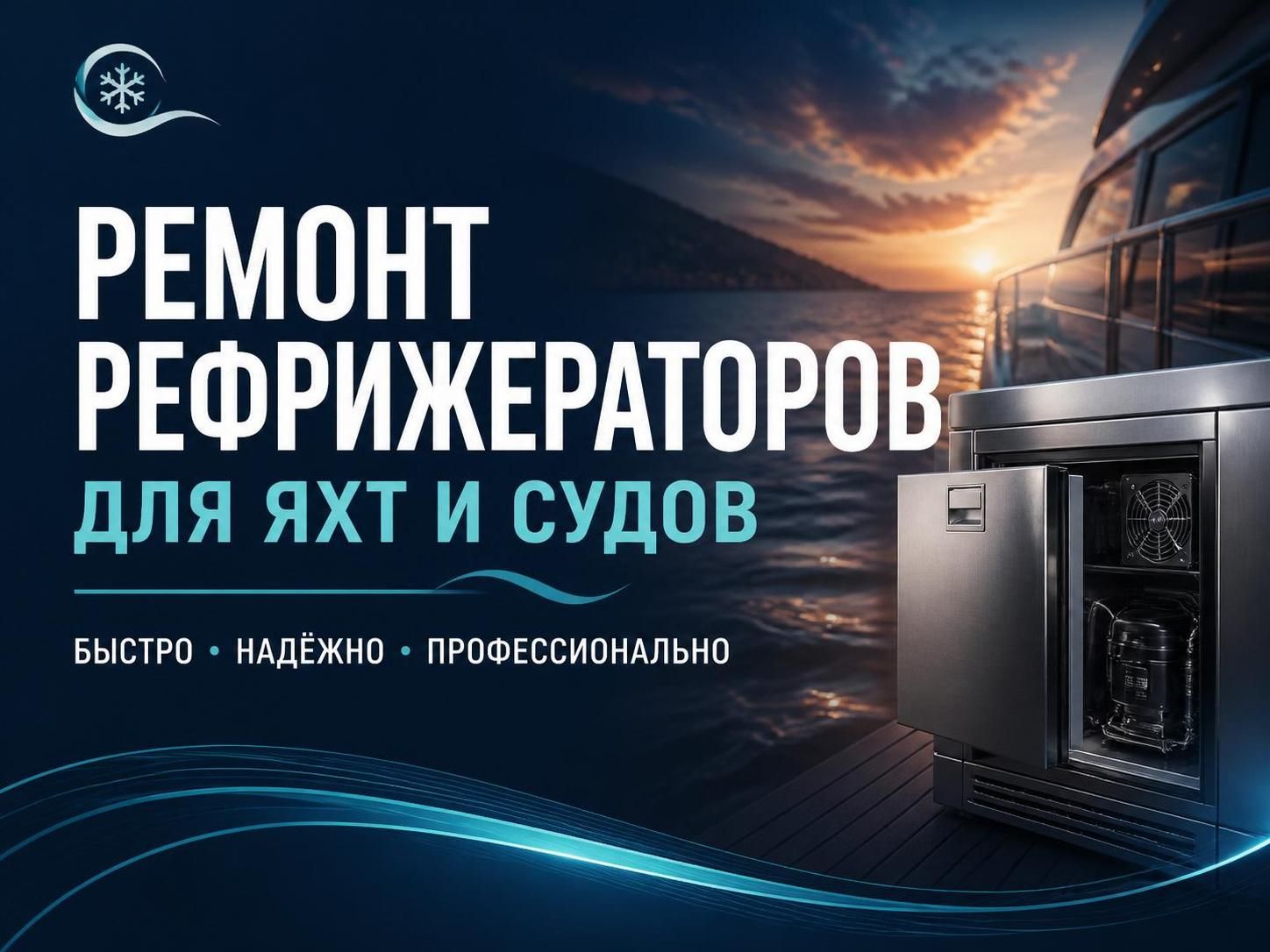 Ремонт рефрижераторов на яхтах и судах — Евгений, фото