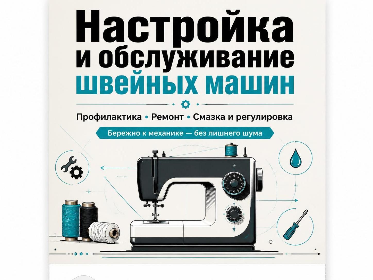 Настройка и обслуживание швейных машин — Николай, фото
