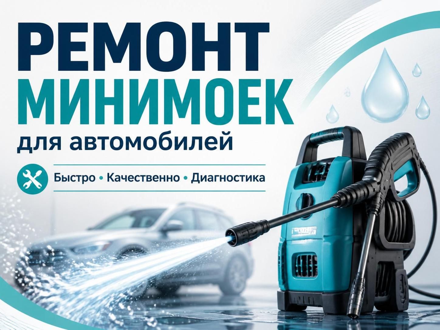 Ремонт минимоек для автомобилей — Владимир, фото