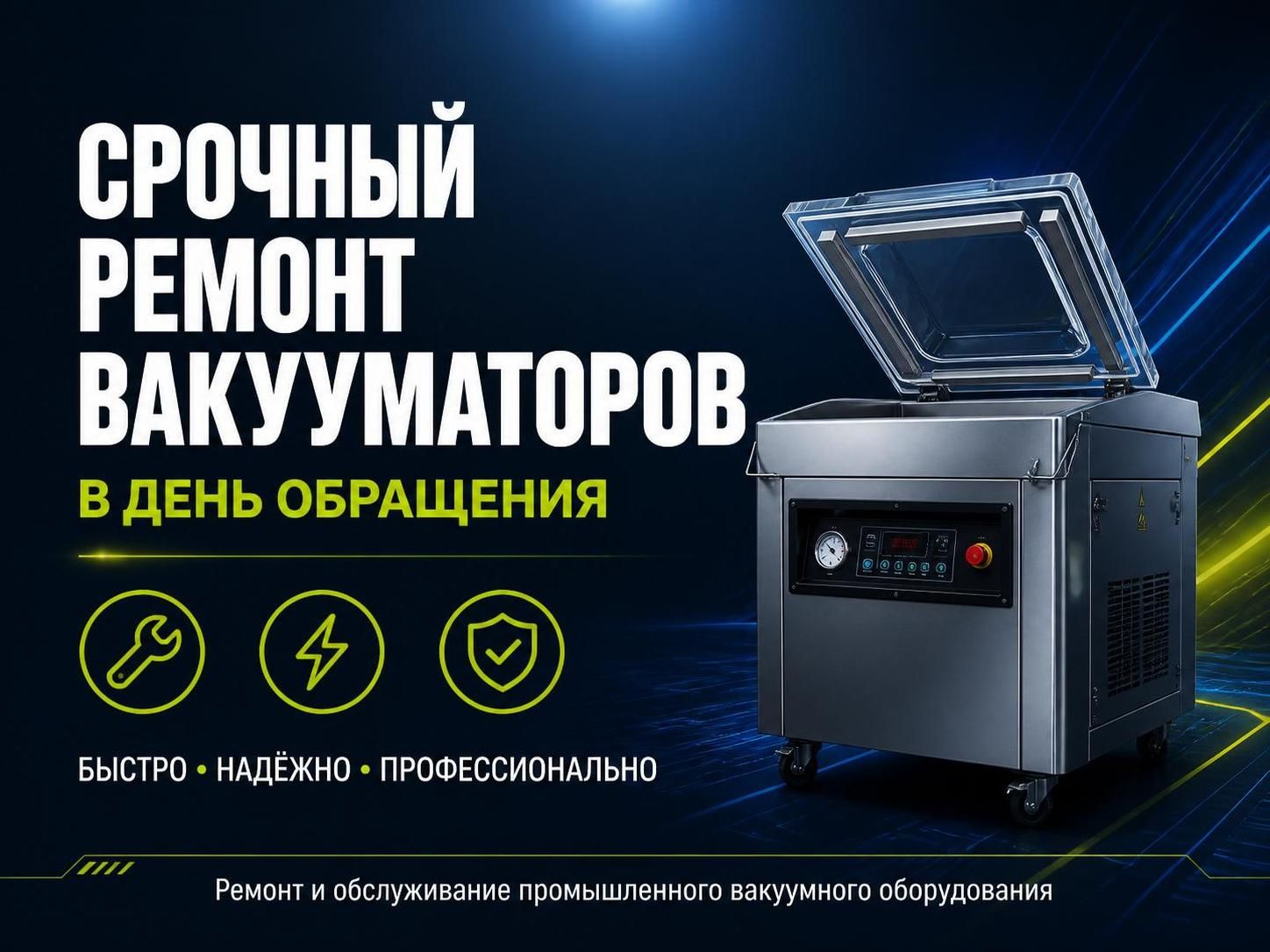 Срочный ремонт вакууматоров в день обращения — Артём, фото