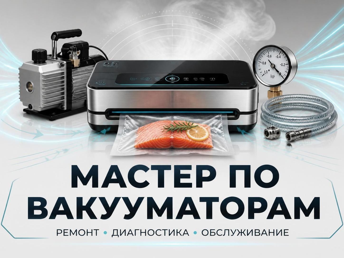 Мастер по вакууматорам — Олег, фото