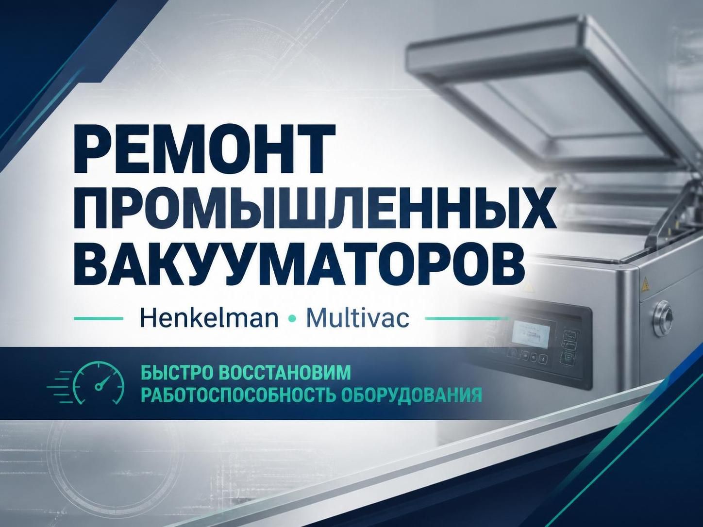 Ремонт промышленных вакууматоров Henkelman, Multivac — Евгений, фото