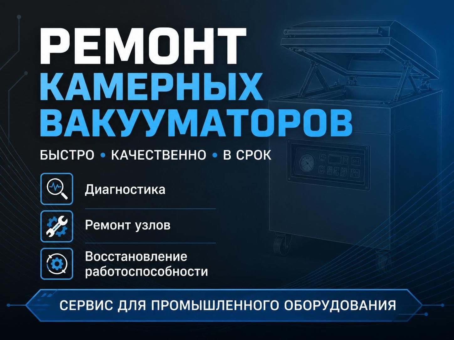 Ремонт камерных вакууматоров — Иван, фото