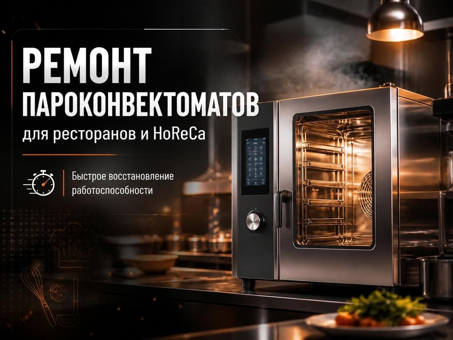 Ремонт пароконвектоматов для ресторанов и HoReCa — Алексей, фото